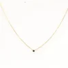 Barely-There Blue Sapphire Necklace