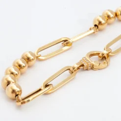 Beaded Paperclip Bracelet