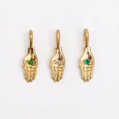 Birthstone Open Hand Mini Charm