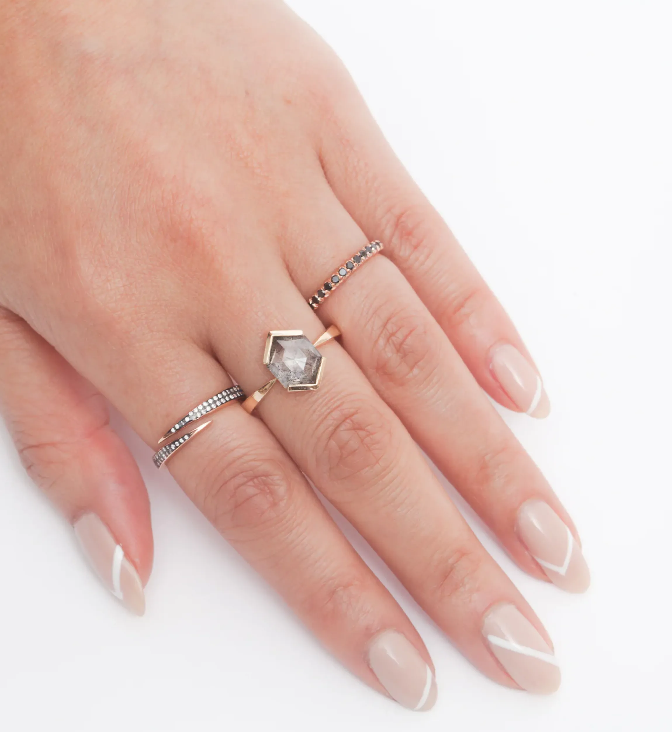 Black Rhodium Lazarus Ring