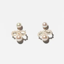 Bow Perle Earrings