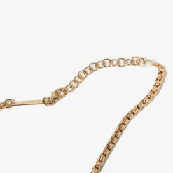 Box Chain Snake Lariat Necklace