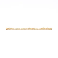 Bubble Bezel Tennis Bracelet