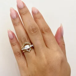 Champagne Diamond Grand Tiara Band