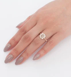 Champagne Diamond Petite Celestine Ring