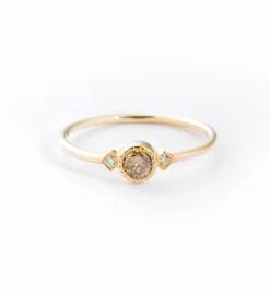Champagne Diamond Sotto Voce Ring