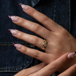 Champagne Sapphire Ilona Ring