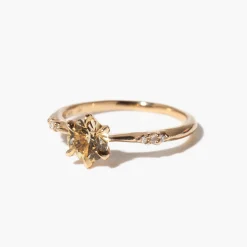 Champagne Sapphire Ilona Ring