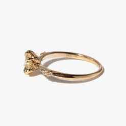 Champagne Sapphire Ilona Ring