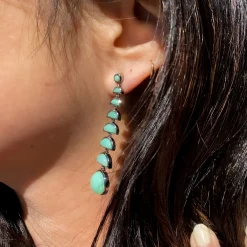 Chrysoprase Ballbearing Earrings