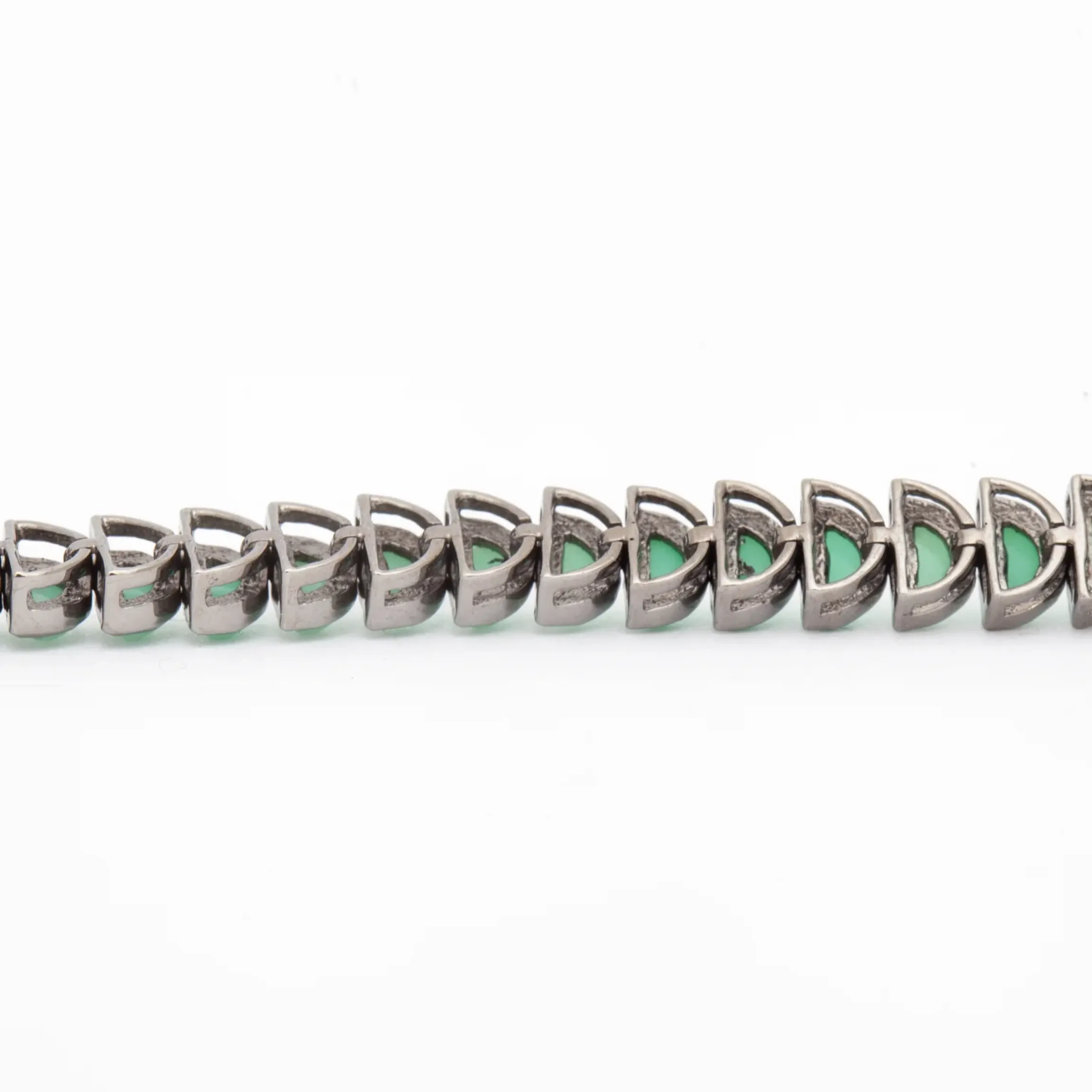 Chrysoprase Small Worm Bracelet