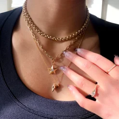 Chunky Rolo Chain Necklace