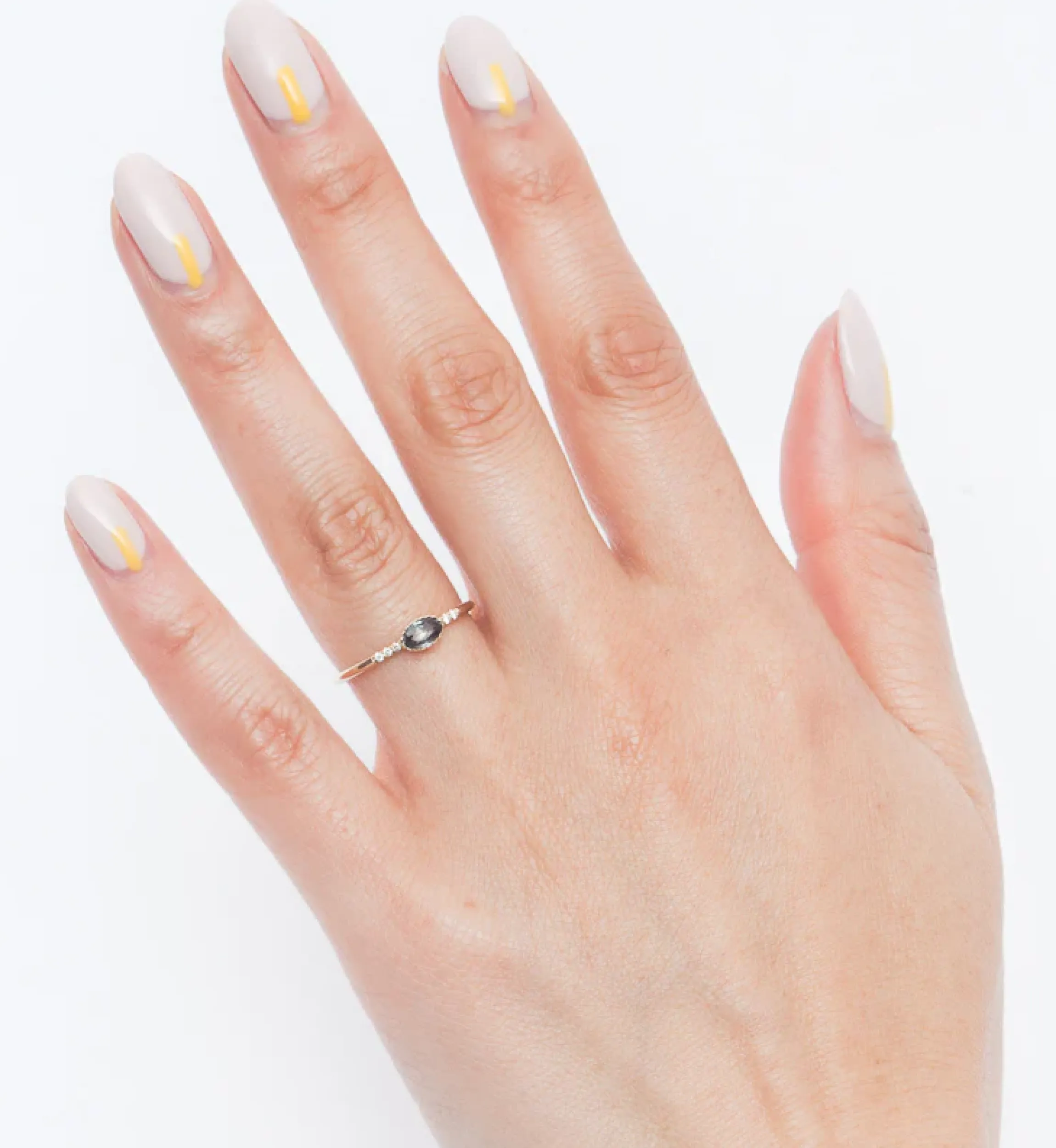 Color Change Garnet Equilibrium Ring