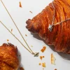 Croissant Charm Necklace