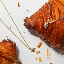 Croissant Charm Necklace