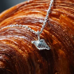Croissant Charm Necklace