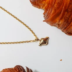 Croissant Charm Necklace