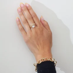 Cushion-Cut Canopy Solitaire