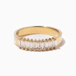 Diamond Baguette Band