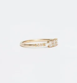 Diamond Baguette Reflection Ring