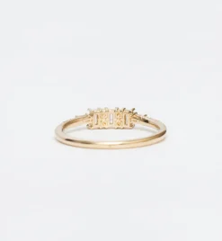 Diamond Baguette Reflection Ring