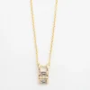 Diamond Baguette Reflection Necklace
