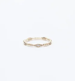 Diamond Deco Beaded Band