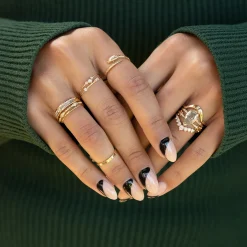 Diamond Deco Beaded Band