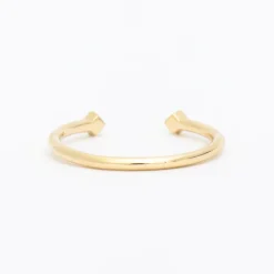 Diamond Deco Square Cuff Ring