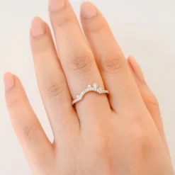 Diamond Dusted Meridian Tiara Band