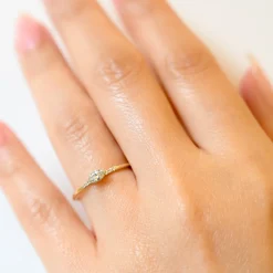 Diamond Marquise Equilibrium Ring