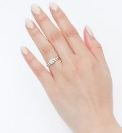 Diamond Marquise Equilibrium Ring