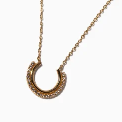 Diamond Mini Arc Necklace