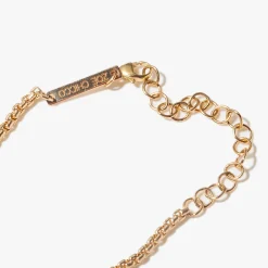 Emerald Cut Emerald & Pavé Diamond Bail Box Chain Necklace