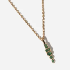 Emerald Monroe Totem Pendant