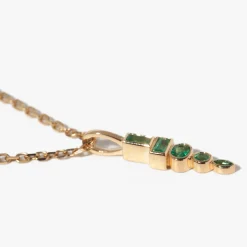 Emerald Monroe Totem Pendant