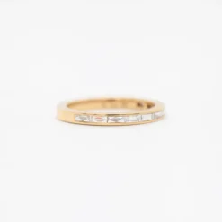 Emma French-Cut Half Eternity Band