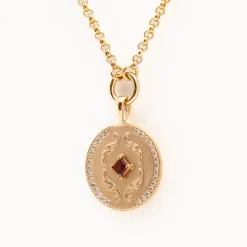 Garnet Callie Necklace
