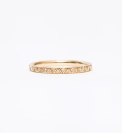 Geometric Pattern Eternity Band