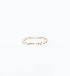 Gold Marquise Beaded Band