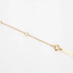 Gold Nugget Diamond Necklace