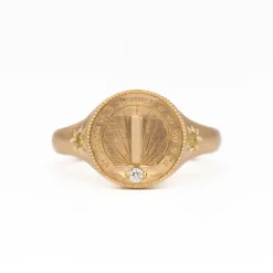 Golden Hour Signet Ring