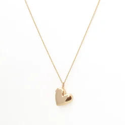 Heart Locket Long Chain Necklace