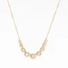 Illusion-set Graduated Diamond Necklace