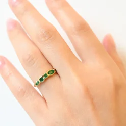 Journey Treasure Emerald Ring