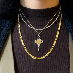 Large Harlow Two-Tone Key Charm