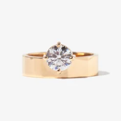 Large Round Monolith Ring