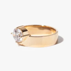 Large Round Monolith Ring