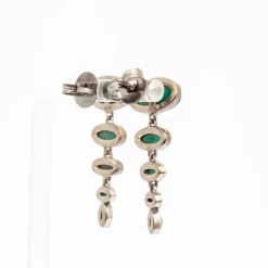 Malachite & Tiger's Eye Totem Earrings