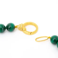 Malachite Beaded Necklace